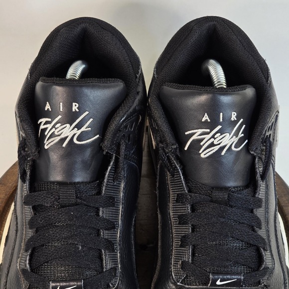 Nike Air Flight 89 Shoes Mens Size 8 Basketball Leather BQ4212-002 Sneakers - Picture 4 of 11